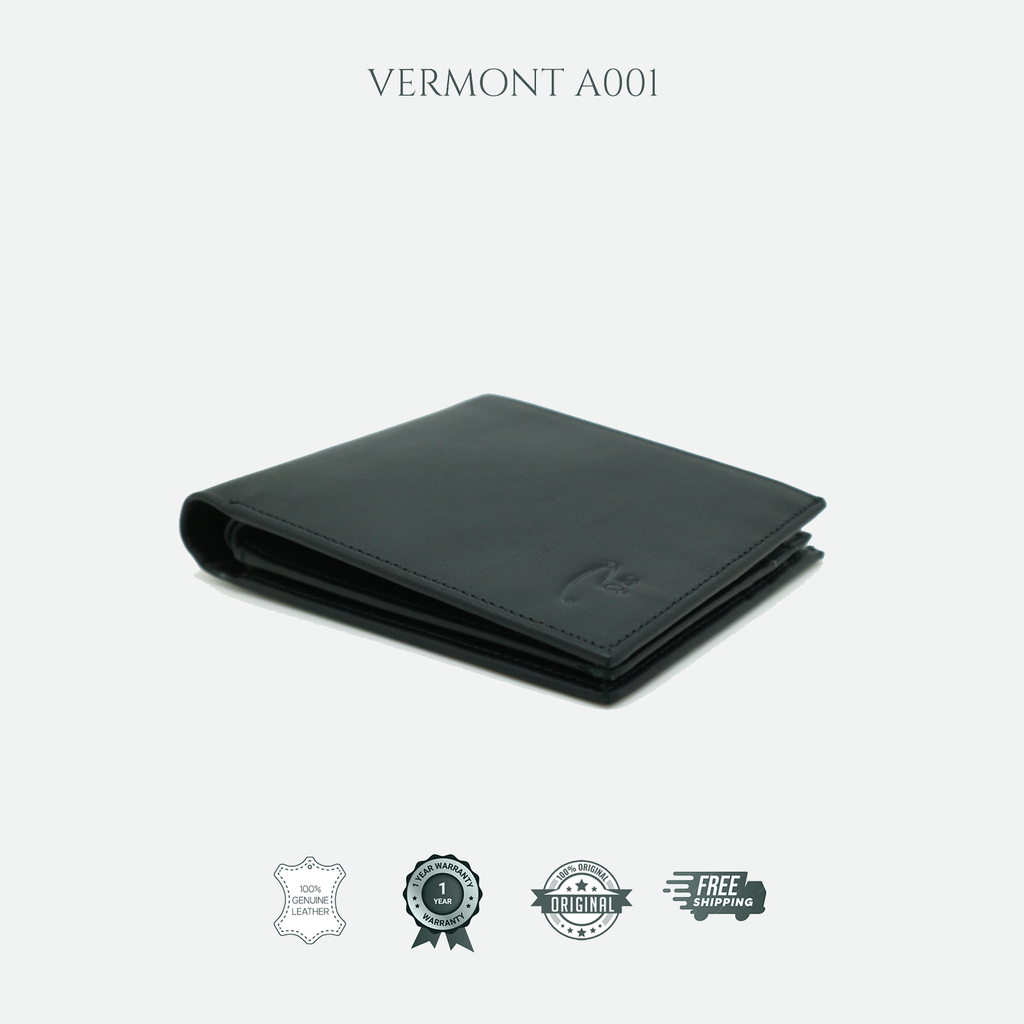 VERMONT A001 Genuine Leather Wallet