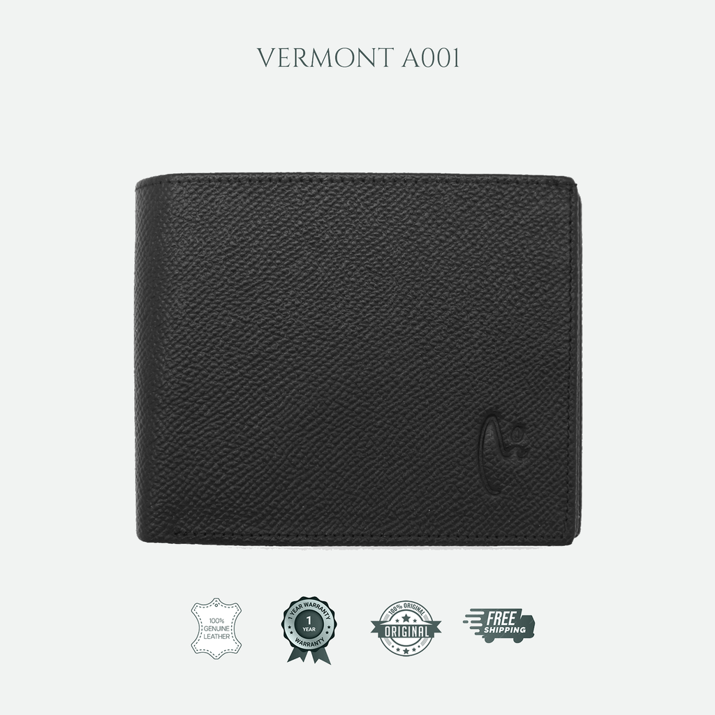 VERMONT A001 Genuine Leather Wallet