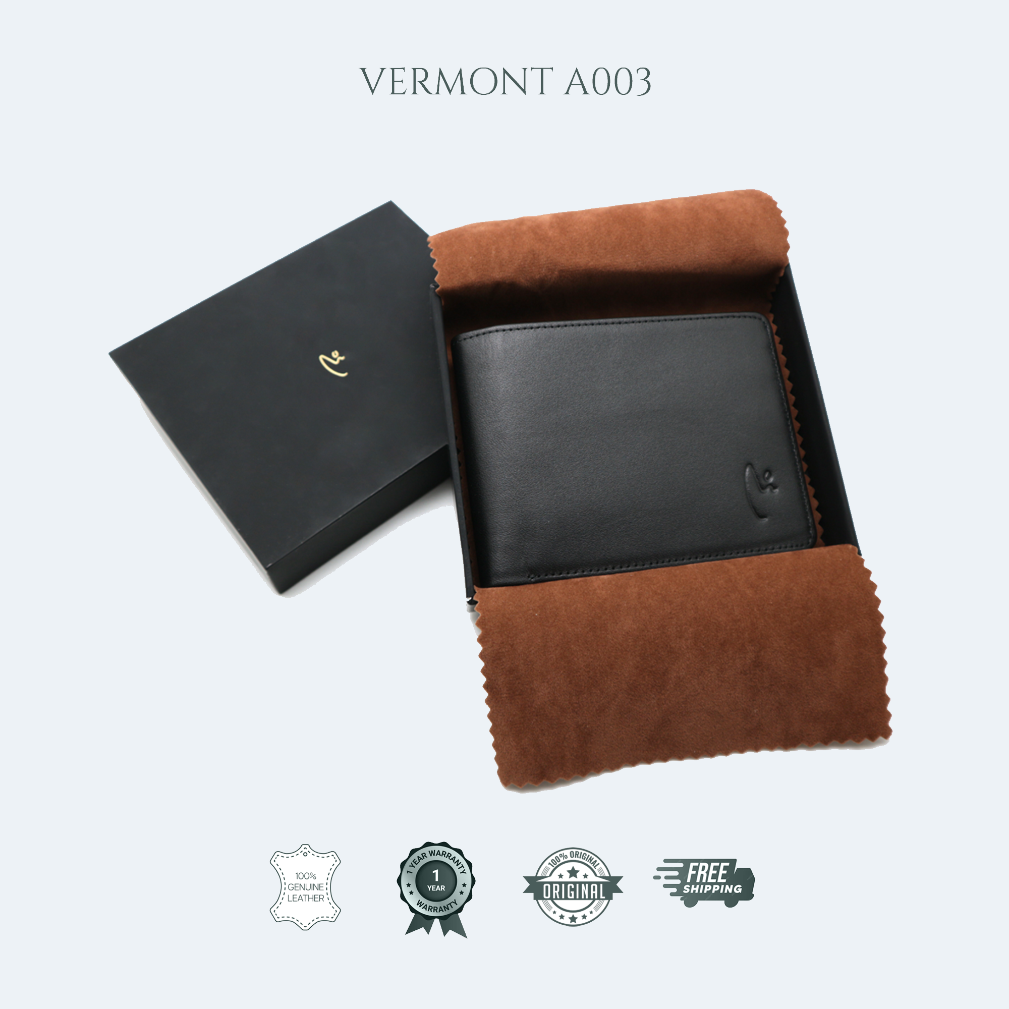 A003 - 9 Cards Bifold Wallet