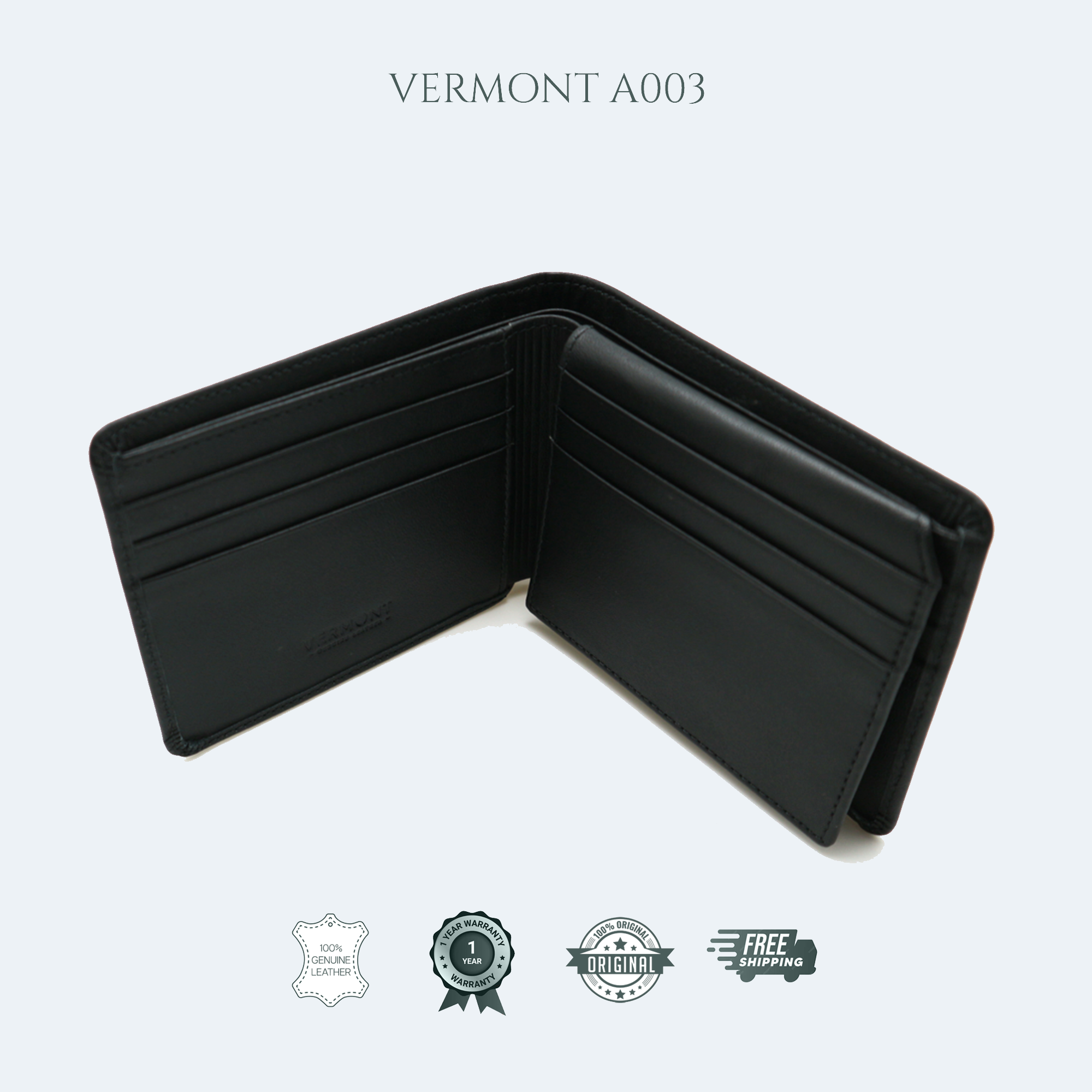 A003 - 9 Cards Bifold Wallet