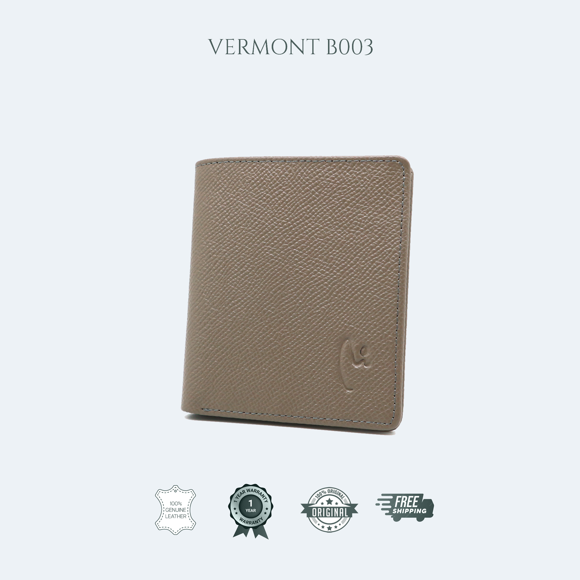 B003 - 6 Cards Bifold Wallet