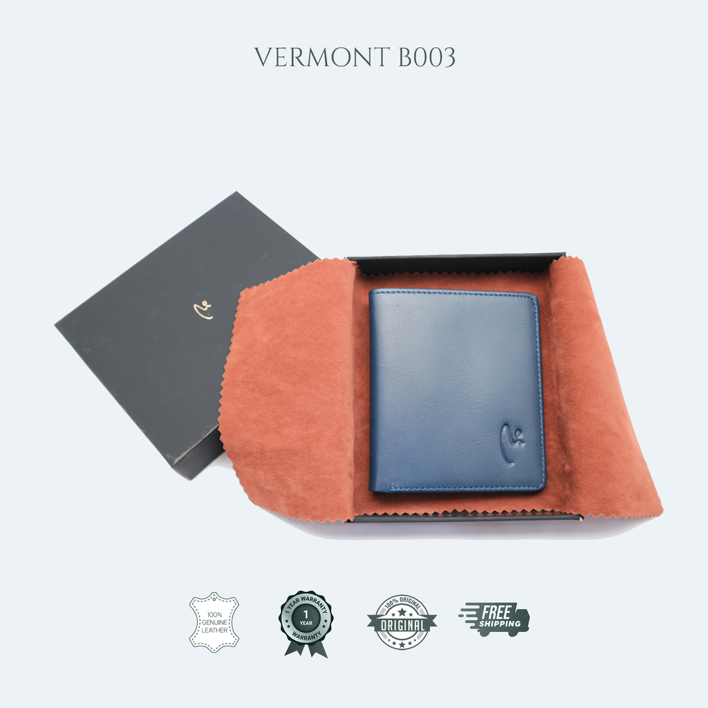 B003 - 6 Cards Bifold Wallet