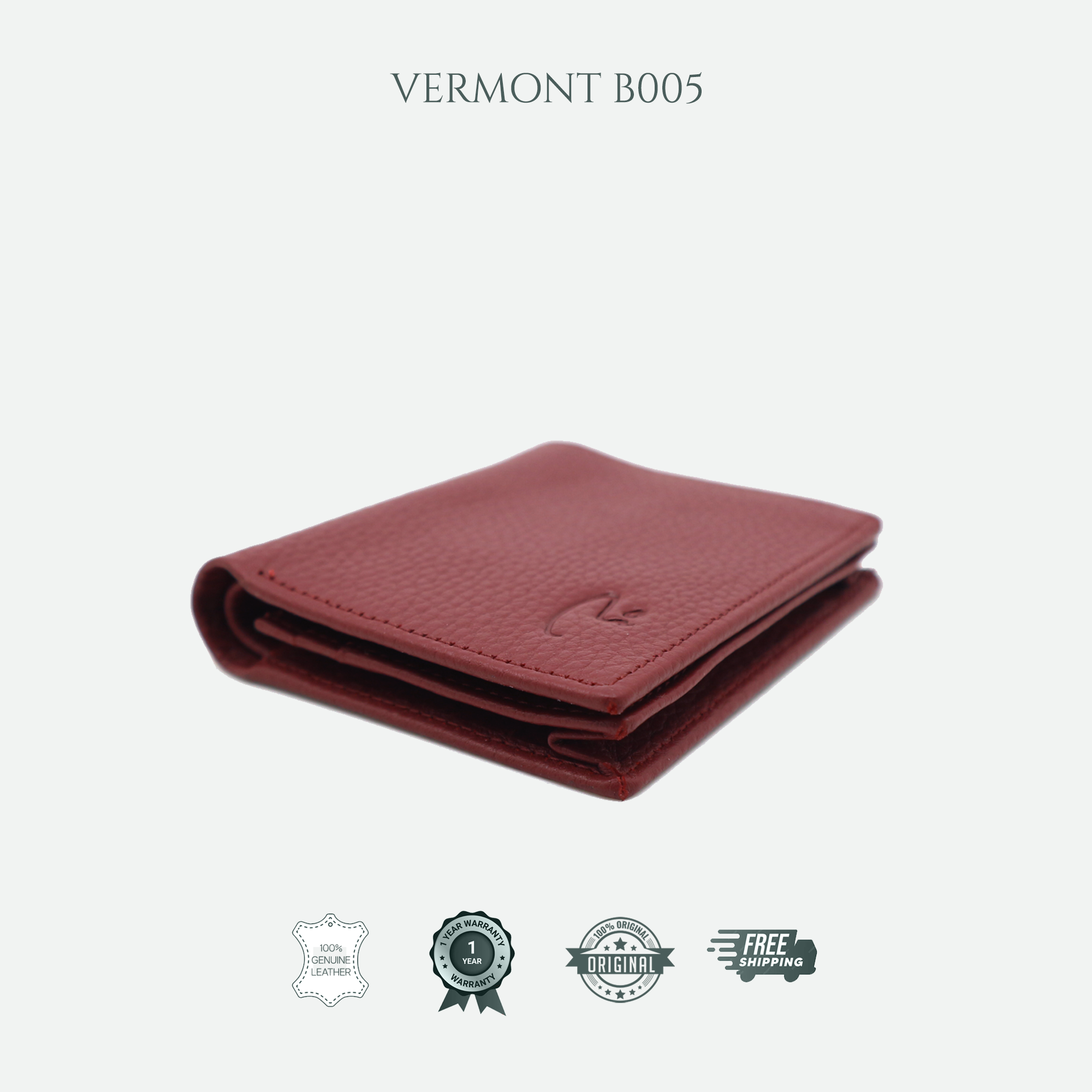 B005 - Compact Wallet with Card Pocket
