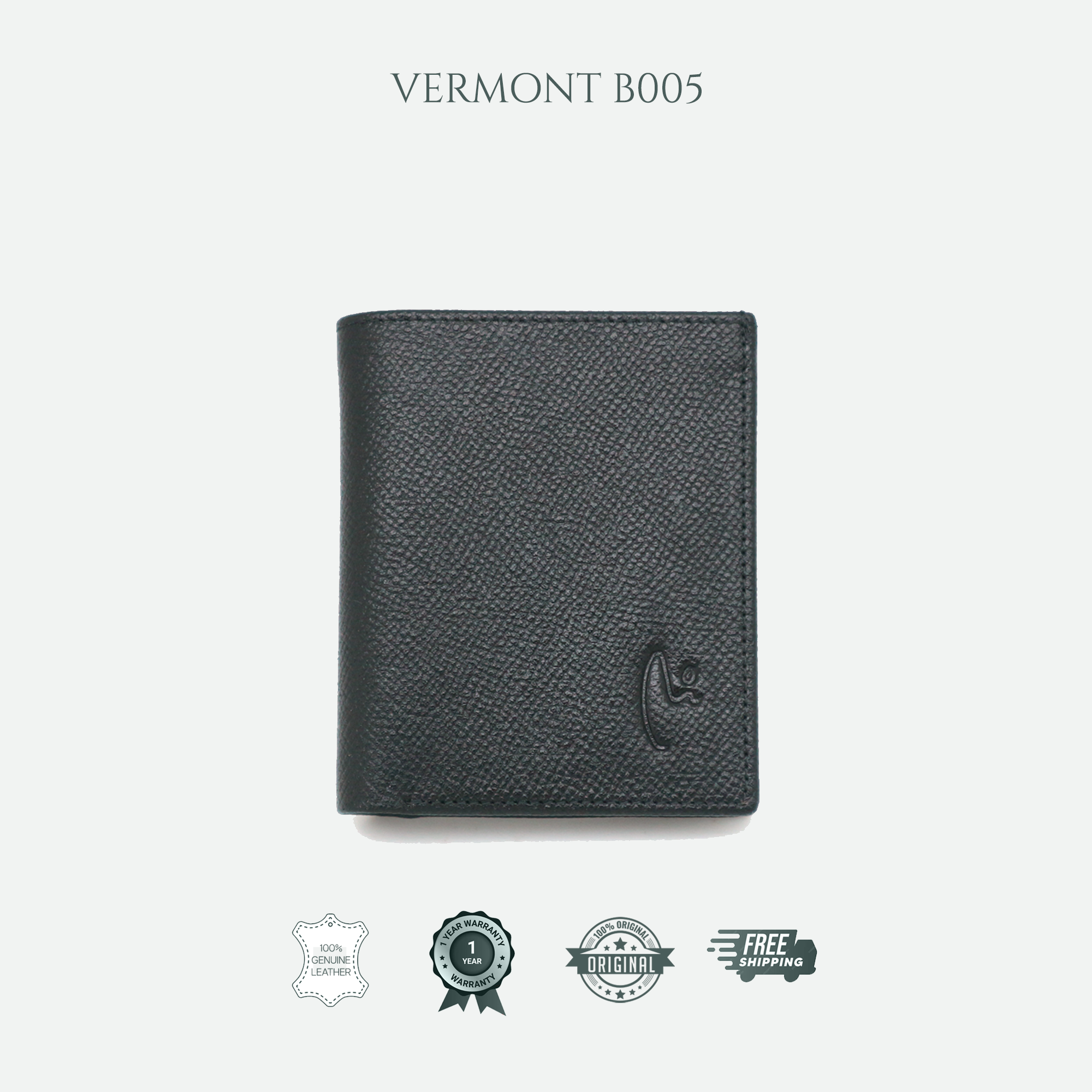 B005 - Compact Wallet with Card Pocket