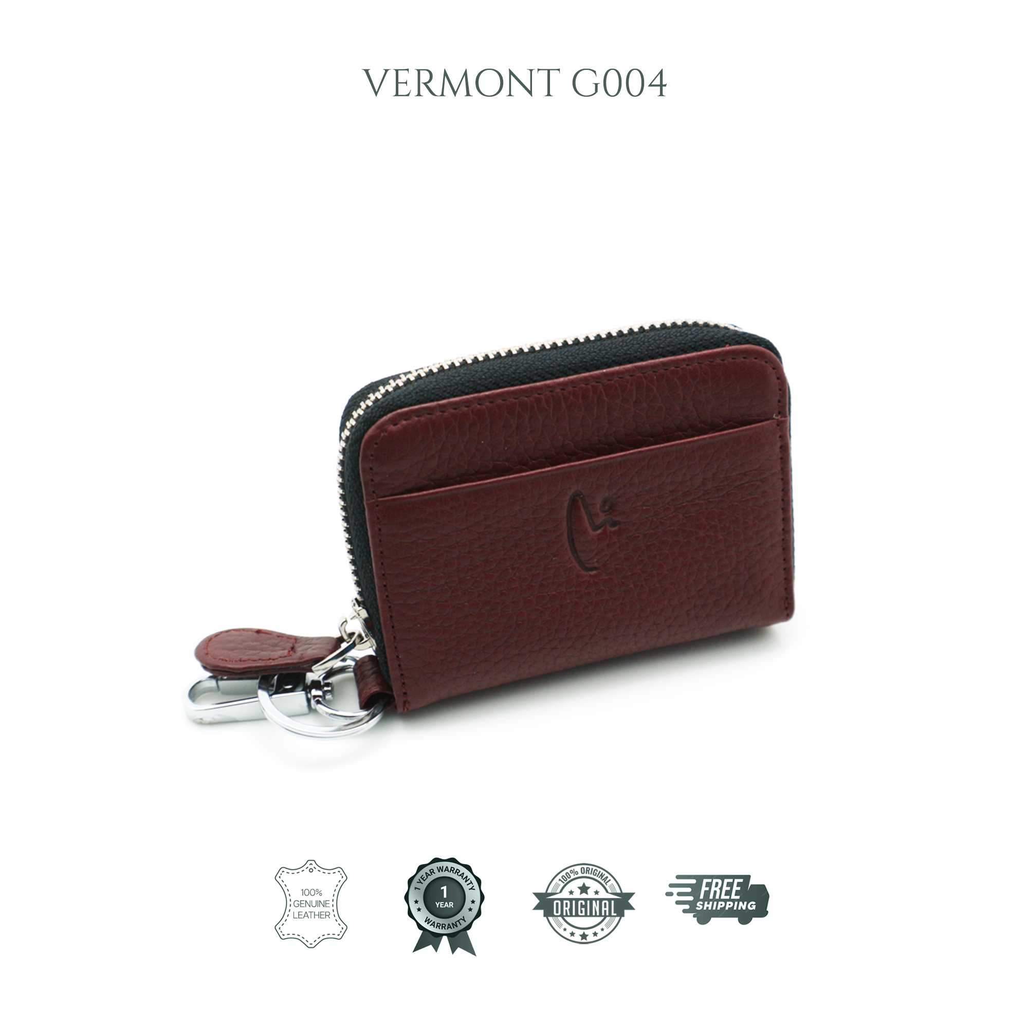 G004 - Key Holder with Zipper