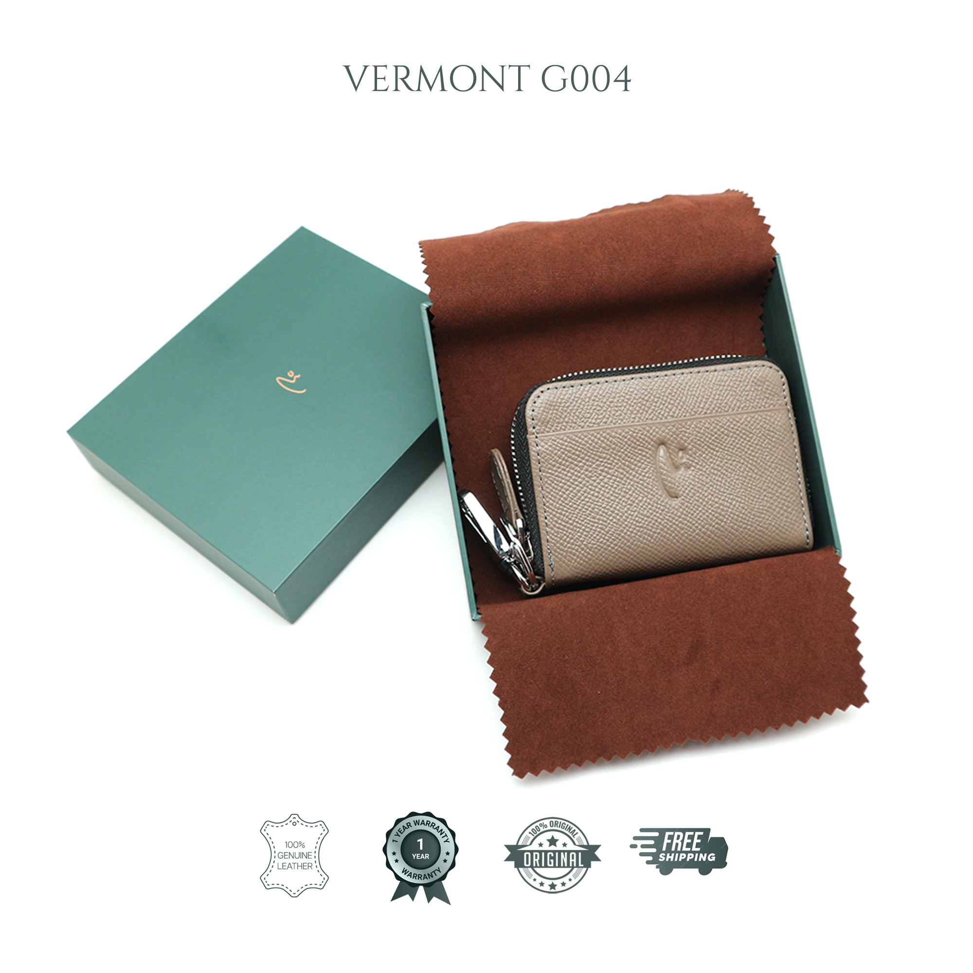 G004 - Key Holder with Zipper