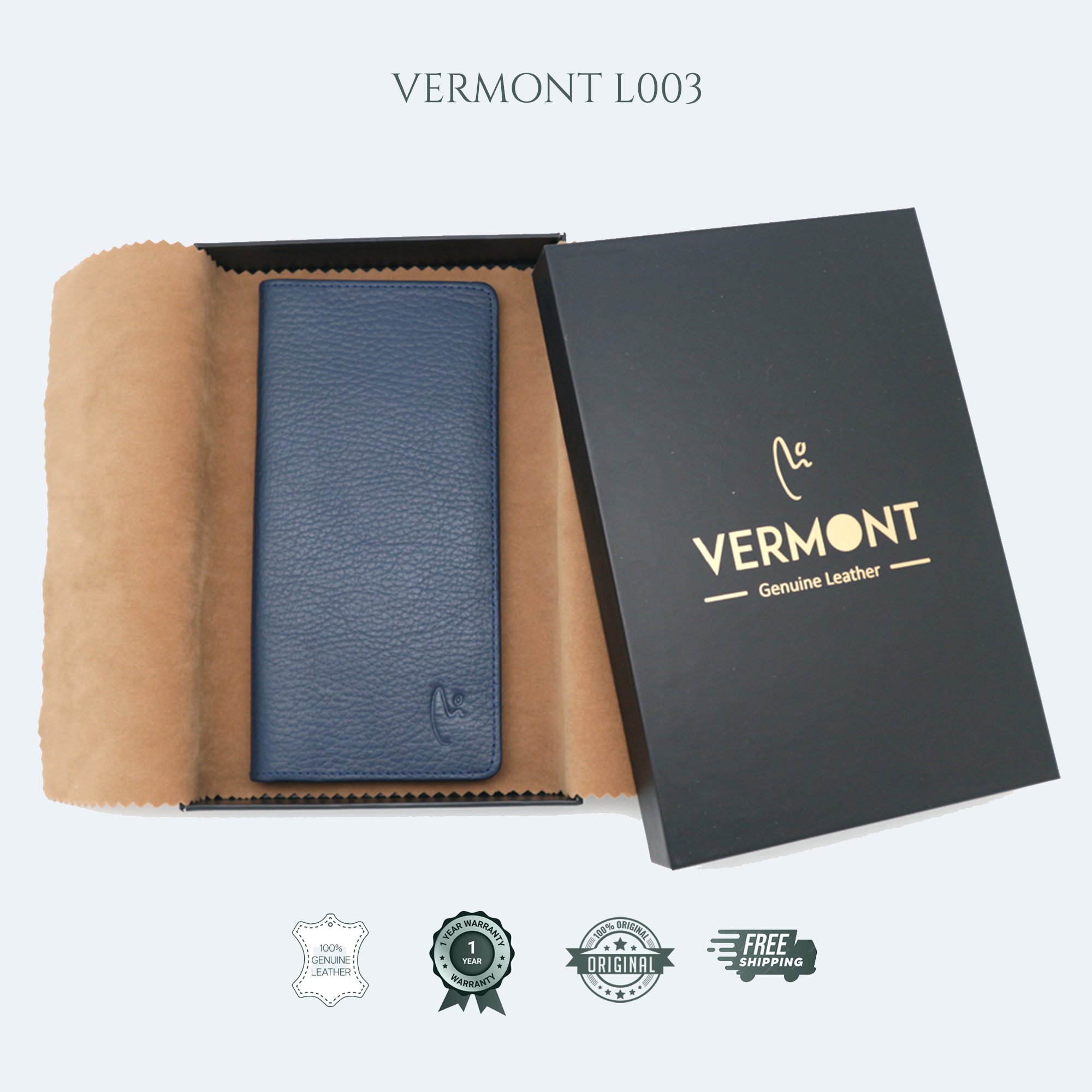 L003 - 18 Cards Long Wallet
